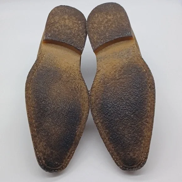 Men's Tan Suede Chukka Boots - Picture 8 of 8